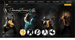 Desktop Screenshot of dancingthroughlife.com